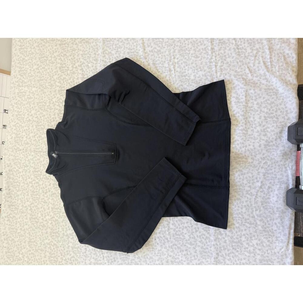 MEC Shirt Fleece Half Zip Pullover Black Size M‎ Women's